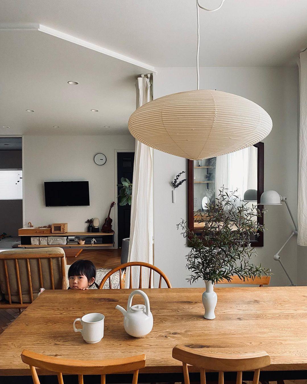 Washi Paper Pendant Light | Handcrafted, Translucent & Ideal for Indoor Spaces