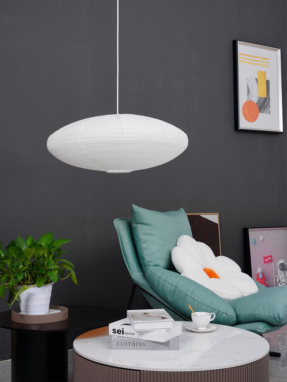 Washi Paper Pendant Light | Handcrafted, Translucent & Ideal for Indoor Spaces
