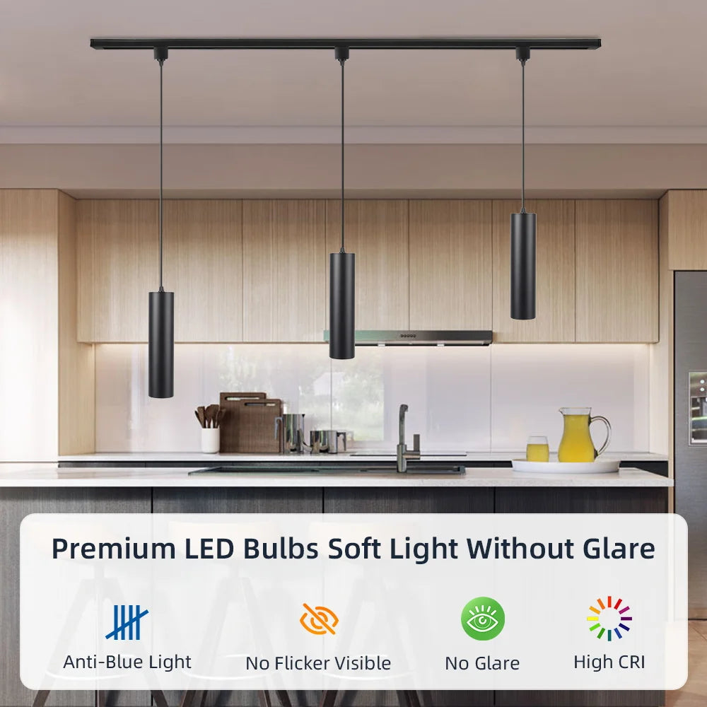 Sleek Cylinder Track Light | Dimmable, 30° Beam Angle & Ideal for Modern Interiors and Accent Lighting