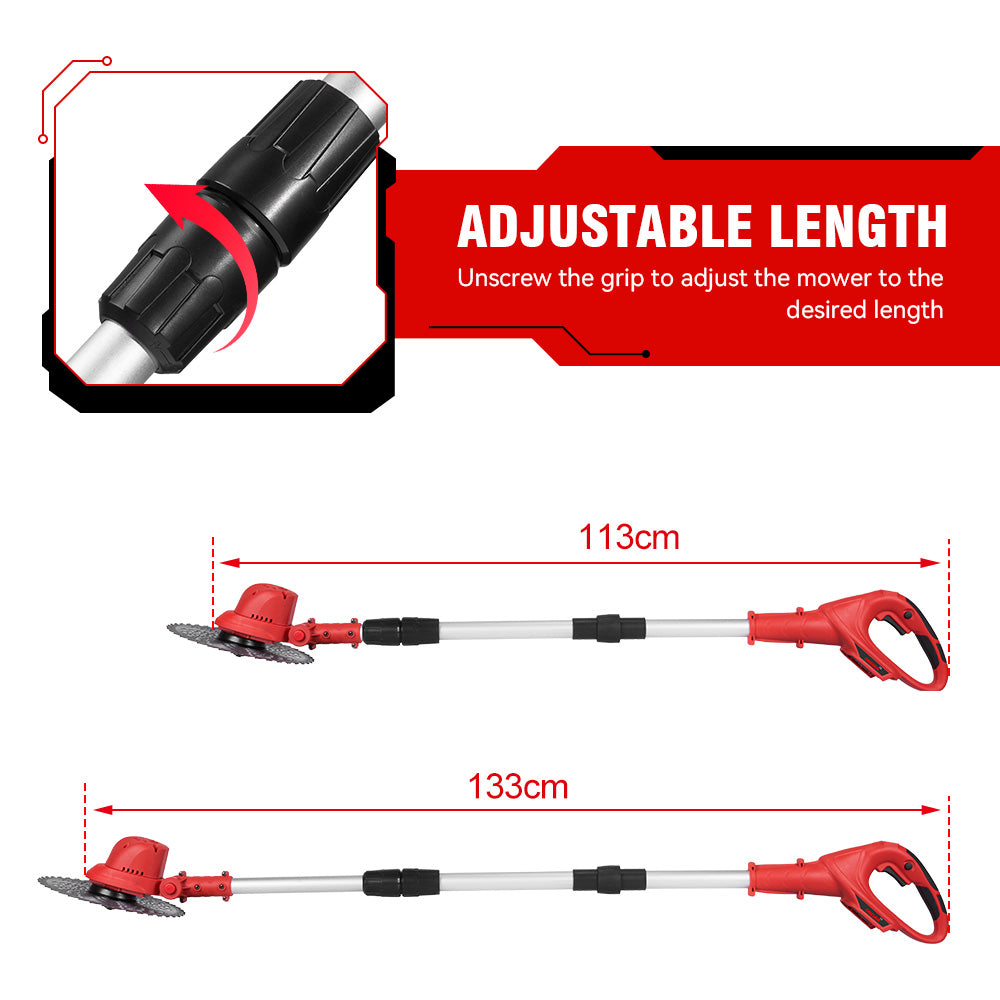 Cordless Grass Trimmer with PowerTrim Technology for Efficient Lawn Care and Edging
