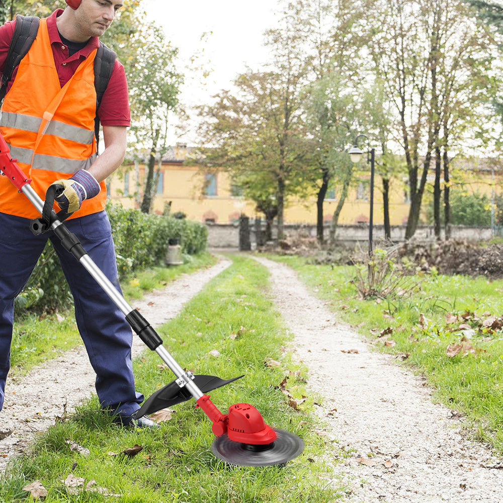 Cordless Grass Trimmer with PowerTrim Technology for Efficient Lawn Care and Edging