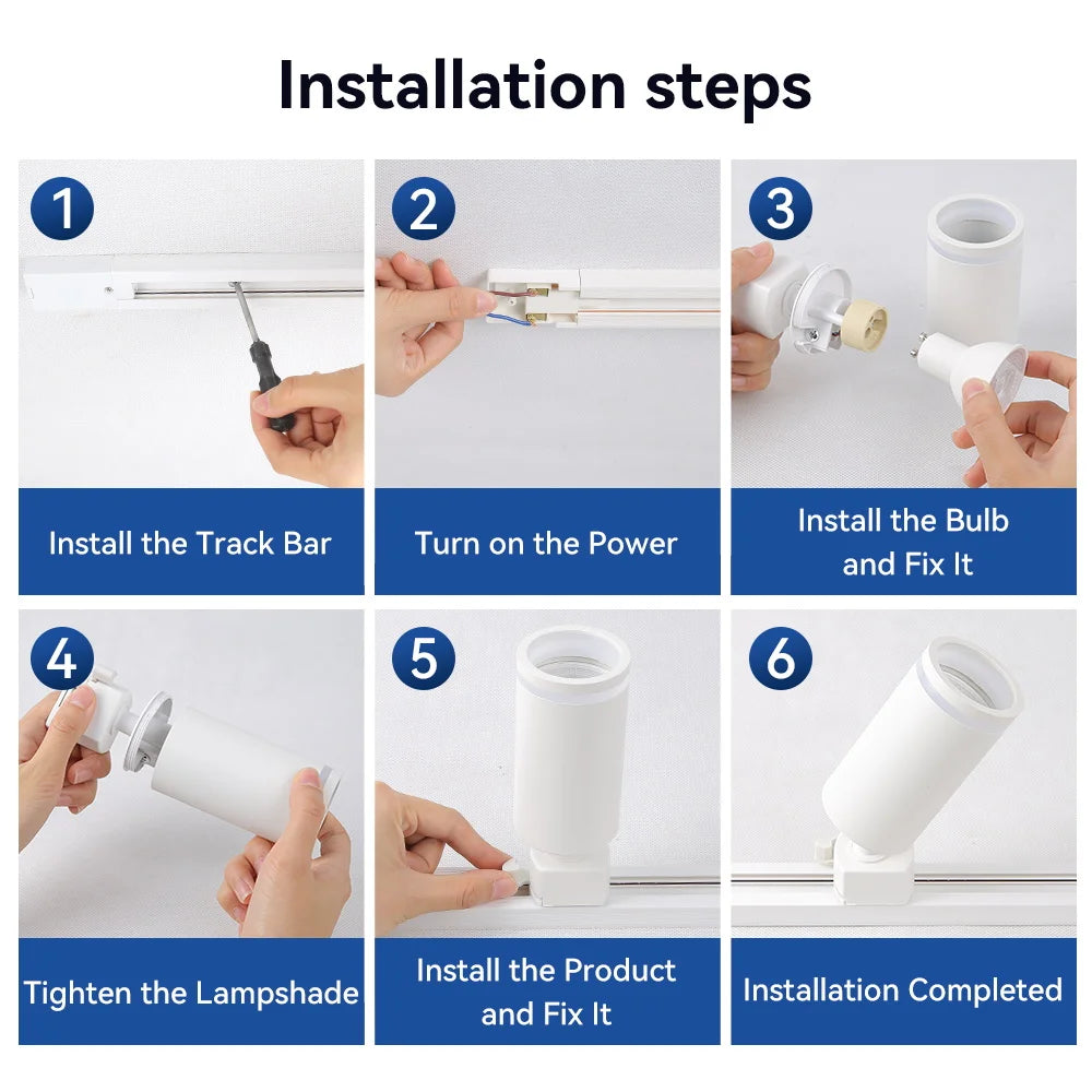 Sleek Cylinder Track Light | Dimmable, 30° Beam Angle & Ideal for Modern Interiors and Accent Lighting