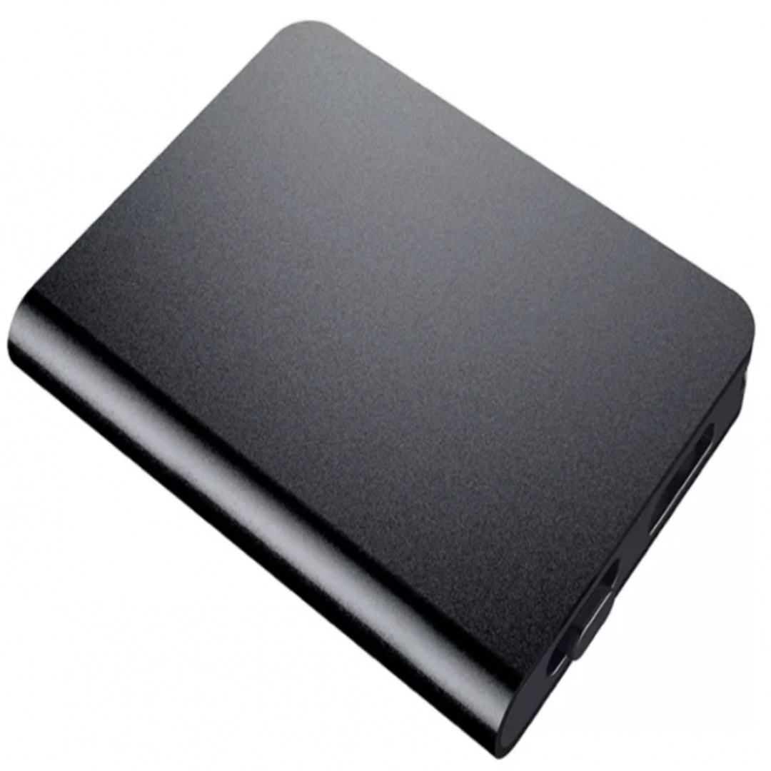 Miniature Voice Recorder - Compact Stealth Audio Capture Device with Voice Activation for Meetings, Interviews & Personal Notes