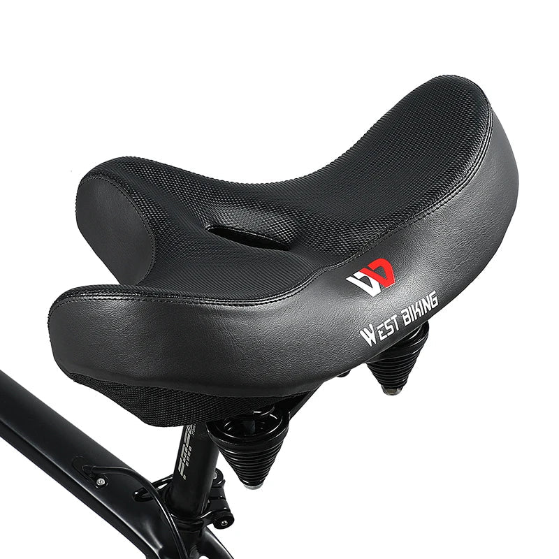 Ergonomic Bicycle Seat Cushion | Thick Saddle Pad & Breathable Design for MTB and Road Bikes | Bicycle Seats
