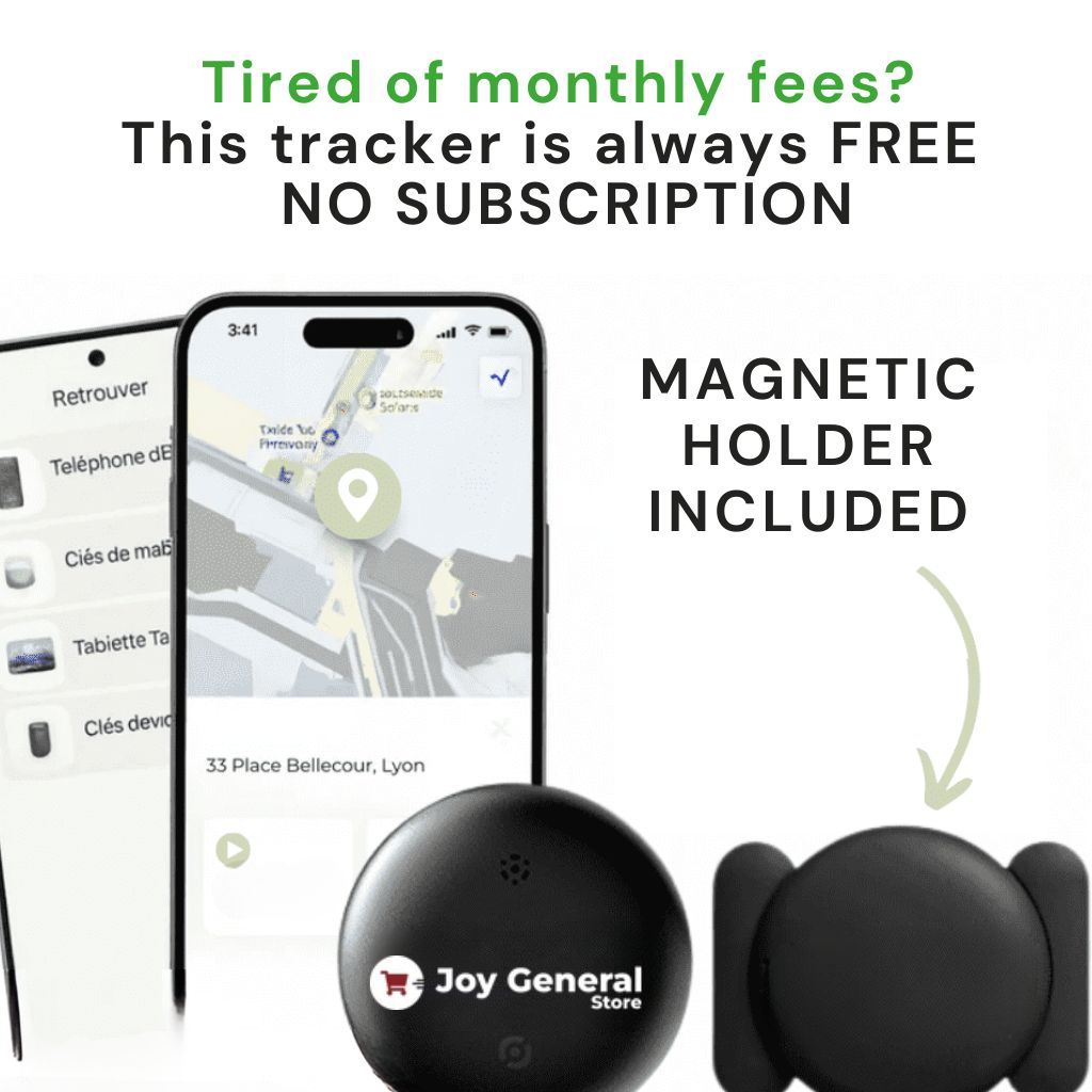 GPS Tracker for Cars | No Subscription, Compatible with Android & iOS for Vehicle Location Tracking