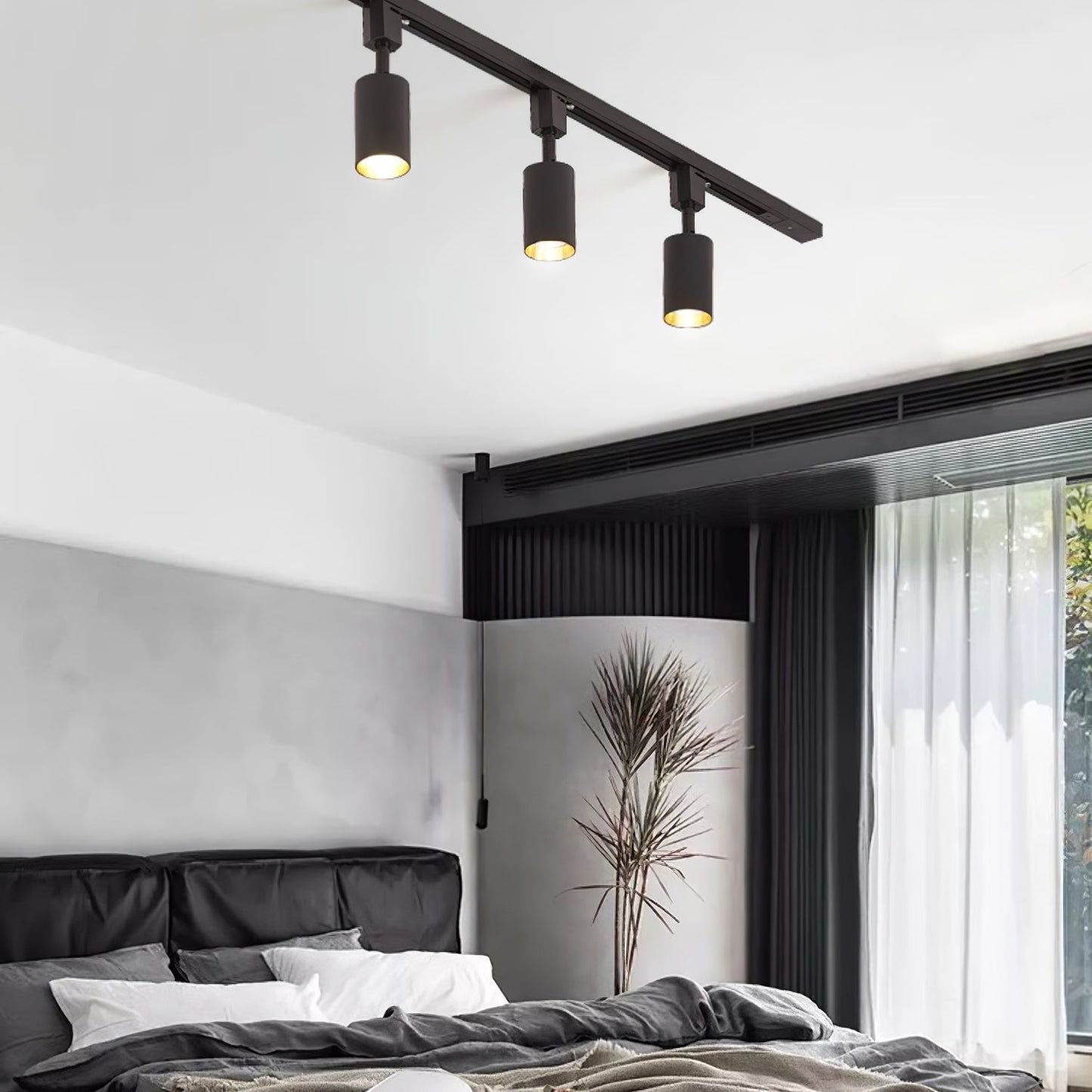 Sleek Cylinder Track Light | Dimmable, 30° Beam Angle & Ideal for Modern Interiors and Accent Lighting