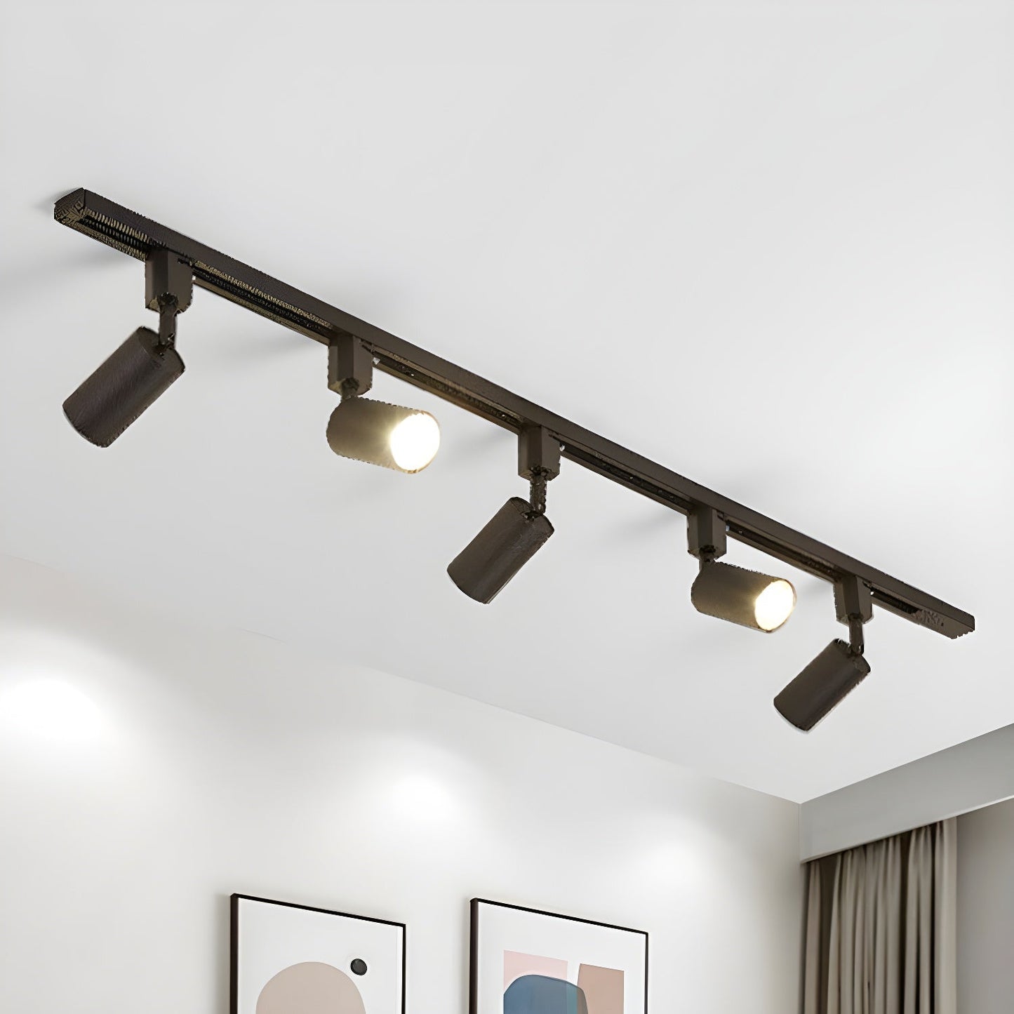 Sleek Cylinder Track Light | Dimmable, 30° Beam Angle & Ideal for Modern Interiors and Accent Lighting
