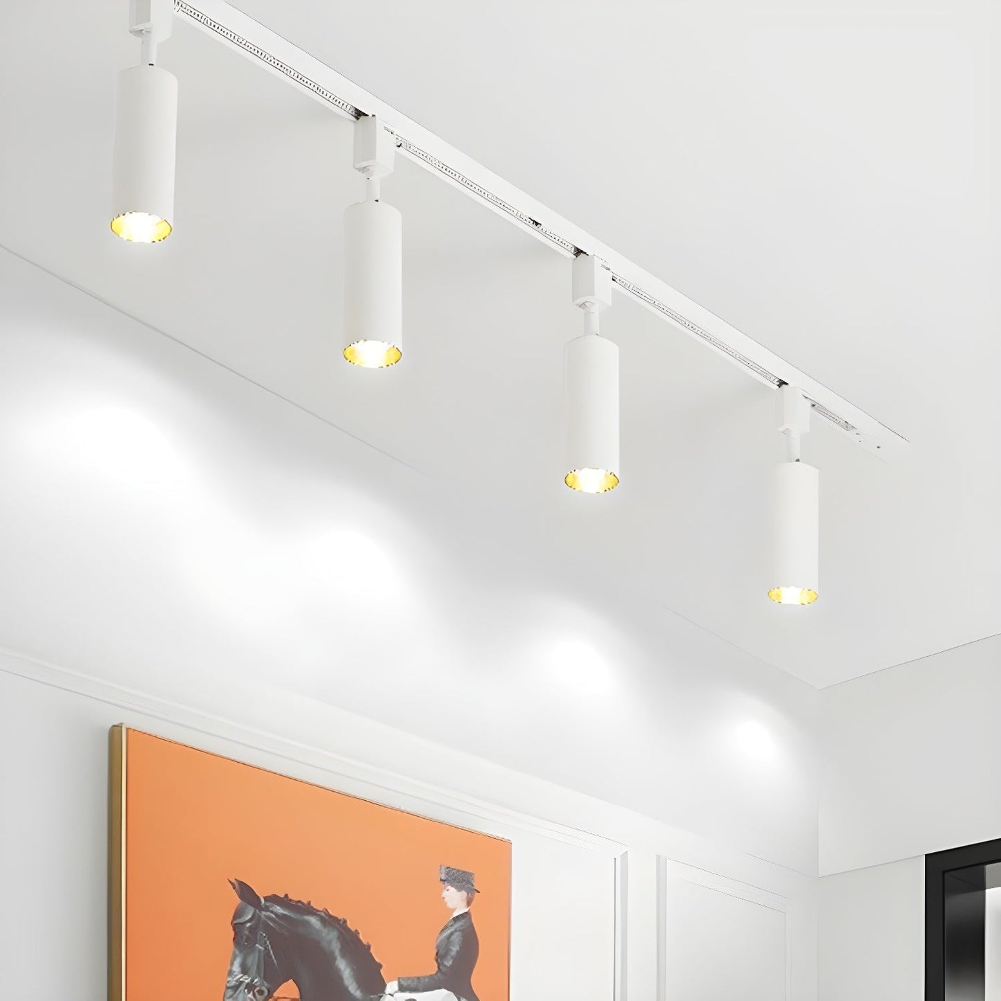 Sleek Cylinder Track Light | Dimmable, 30° Beam Angle & Ideal for Modern Interiors and Accent Lighting