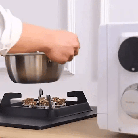 Kitchen Timer | Large LED Display, One-Twist Operation & 3-Level Adjustable Alarm for Cooking and Study Sessions