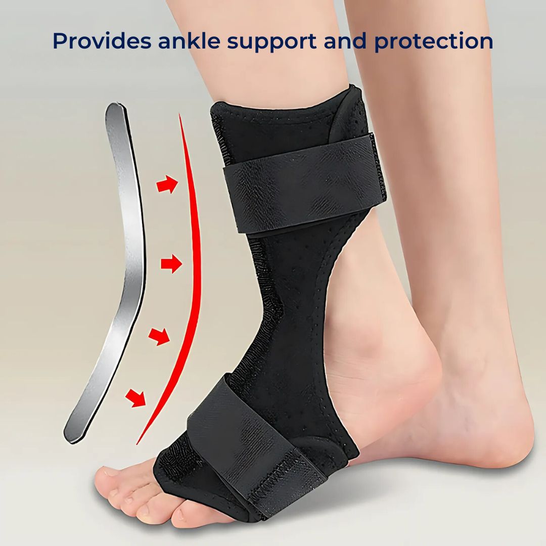Drop Foot Brace Support | Enhanced Foot & Ankle Stability, Pain Relief & Improved Gait for Mobility Aid