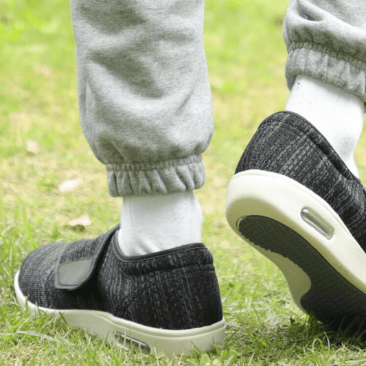 DiabetiEase™ | Wide Diabetic Shoes for Men & Women | Comfortable Fit, Breathable Material, Slip-On Design