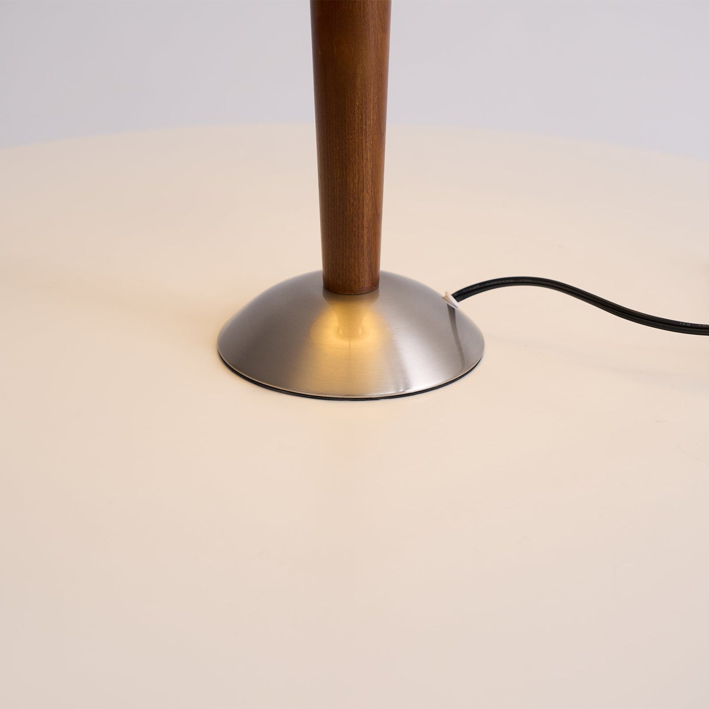 Wooden Table Lamp | Sleek Design with Fabric Shade & Ideal for Indoor Use in Modern Living Spaces