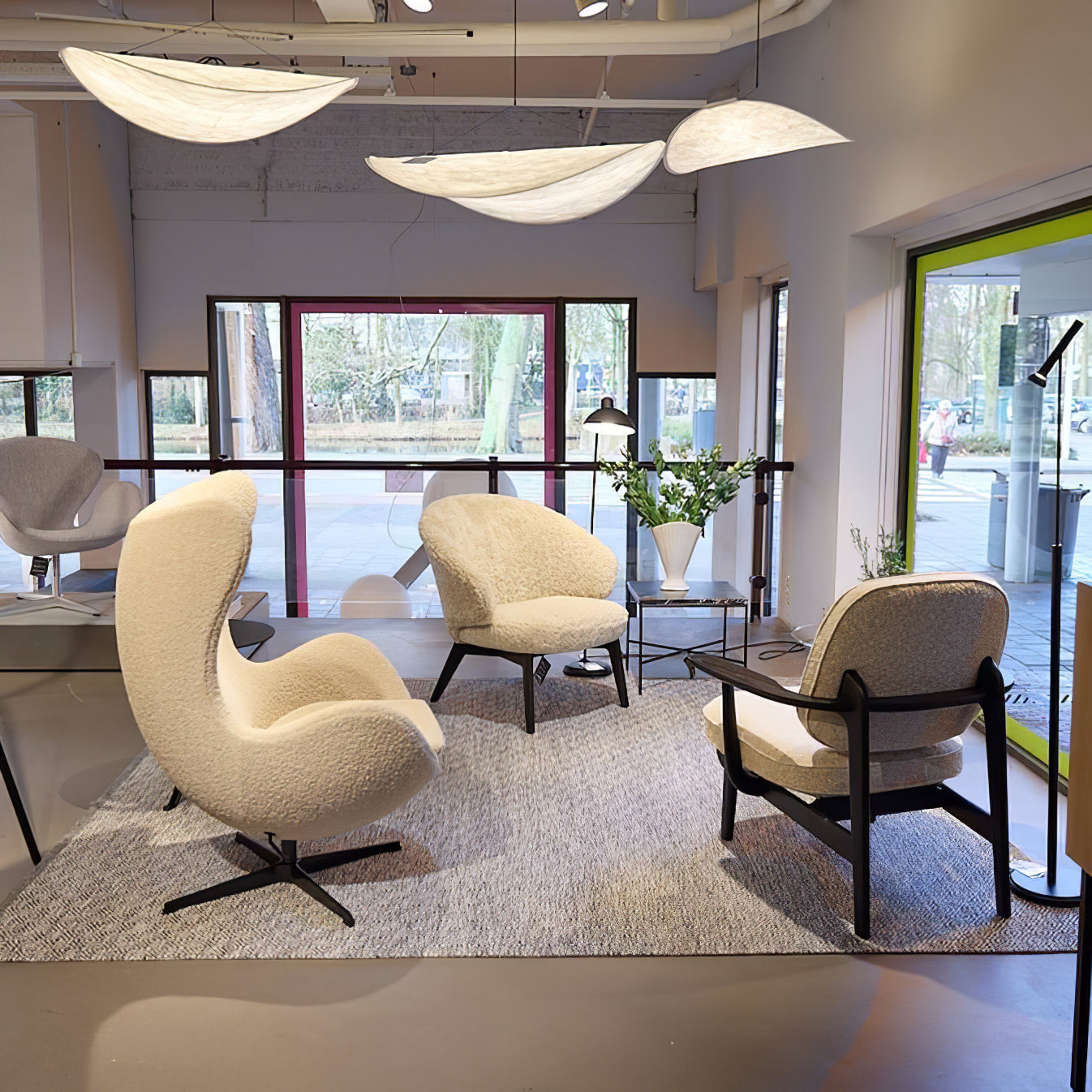 Nordic Silk Cloud Pendant Lamp | Dimmable, Adjustable Height & Ideal for Modern Indoor Decor | Wabi-sabi Style