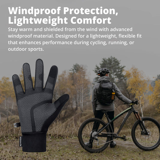 Thermal Winter Cycling Gloves | Waterproof, Windproof & Touchscreen Warm Running Gloves for Men & Women