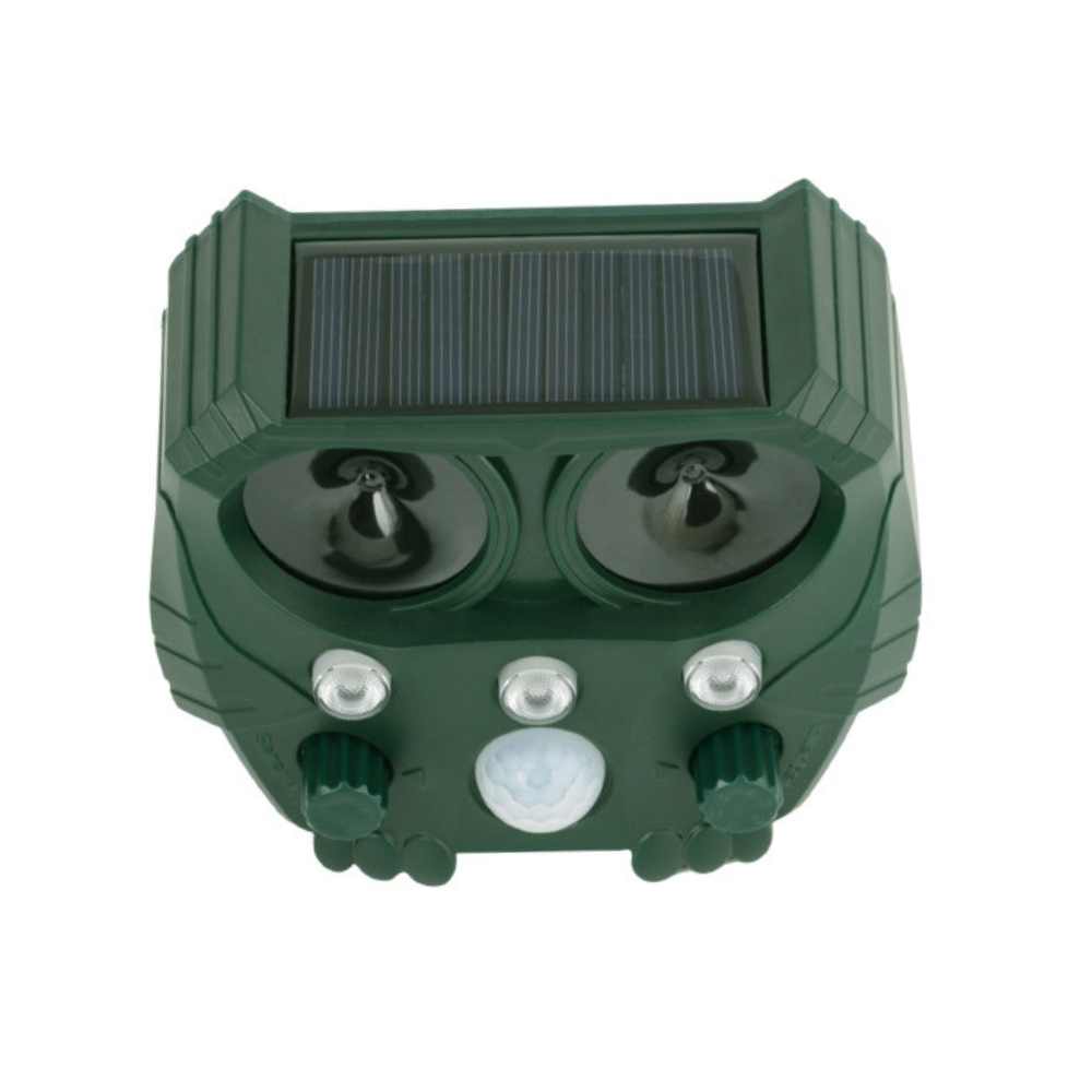 Ultrasonic Cat Repellent Device - Sonar Noise Deterrent for Cats, Dogs, Foxes, Rats & Squirrels - Effective Outdoor Animal Control