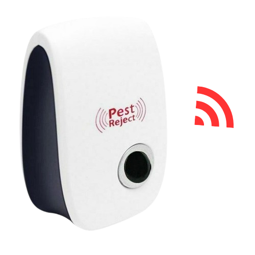 Ultrasonic Squirrel Repeller Device - Effective Pest Control for Gardens & Yards - Deters Squirrels in 48 Hours