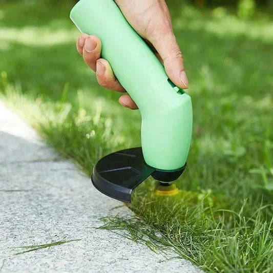 Weed Wacker Cordless Mini Weed Trimmer | Lightweight, Adjustable Cutting Height & Ideal for Lawn Maintenance and Gardening Tasks