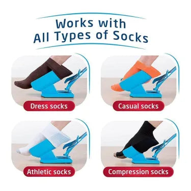 Easy on, Easy off Compression Sock Aid Kit for Limited Mobility, Injuries & Pregnancy
