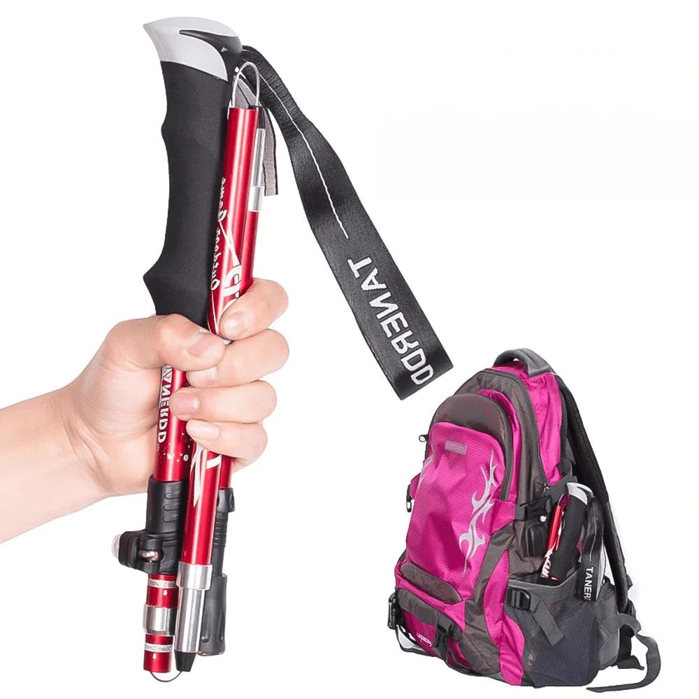 Adjustable Trekking Poles | Lightweight, Telescopic & Foldable for Hiking Adventures