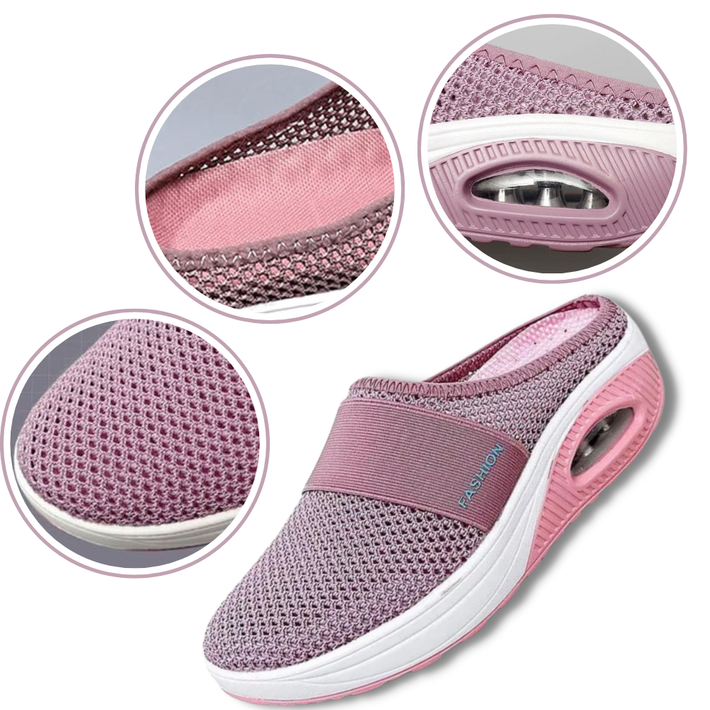 Orthopedic Slippers Shoes | Air-Cushion, Diabetic Orthopedic Support & Breathable Comfort Womens non slip clogs