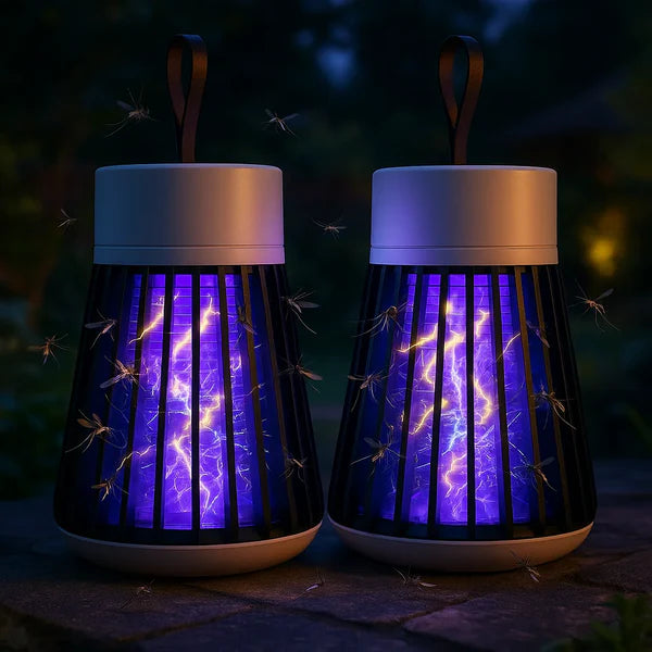Rechargeable UV Mosquito Zapper | Portable, Chemical-Free & Silent Protection for Indoor & Outdoor Use