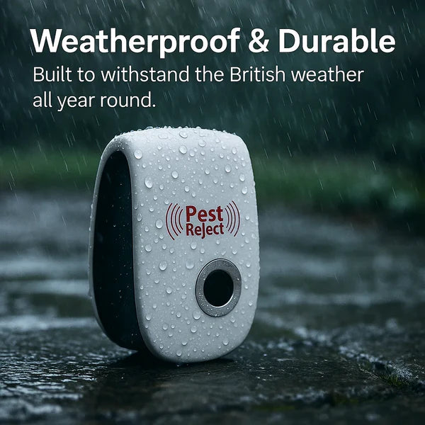 Ultrasonic Squirrel Repeller Device - Effective Pest Control for Gardens & Yards - Deters Squirrels in 48 Hours
