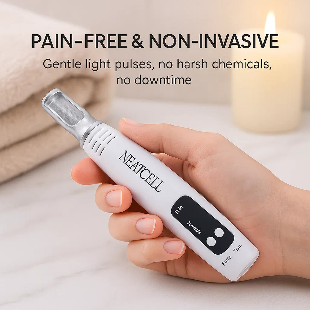 Picosecond Laser Pen for Dark Spot Removal - Light Therapy Skin Treatment Device for Hyperpigmentation and Age Spots