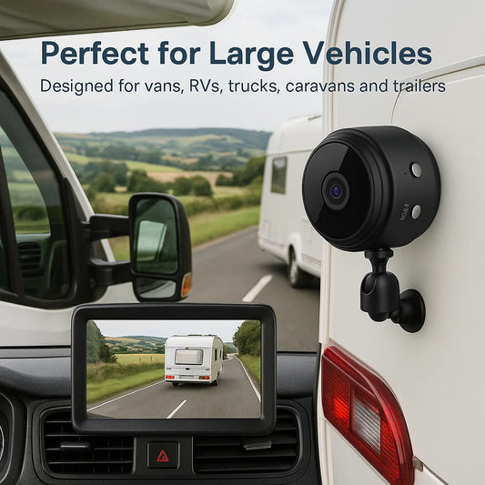 Wireless Backup Camera Full Hd For Rv Truck And Trailer