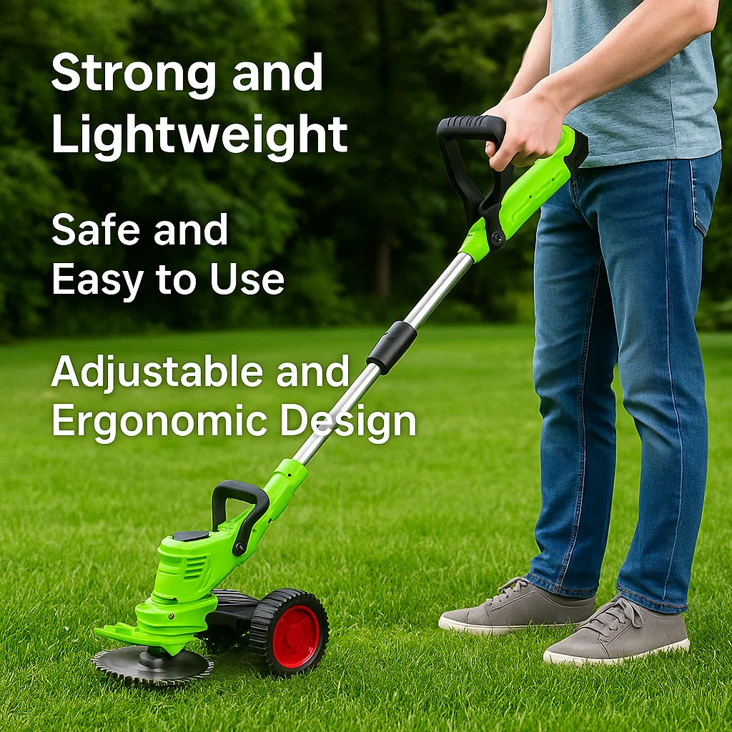 Powerful Electric Battery Operated Cordless Grass Trimmer