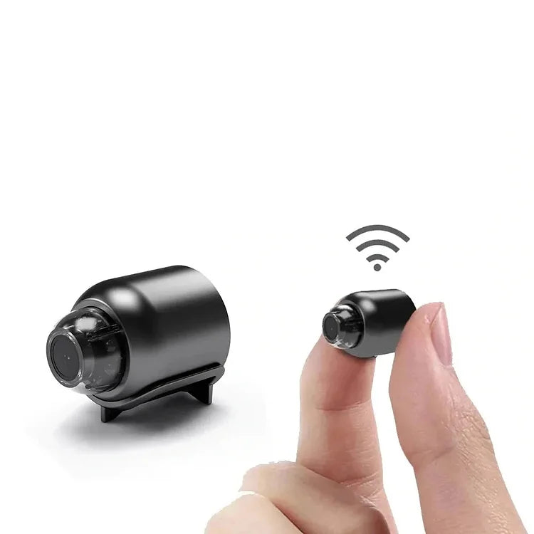 Mini Wireless Security Camera | 1080p HD, Motion Detection & Night Vision for Home and Office Monitoring