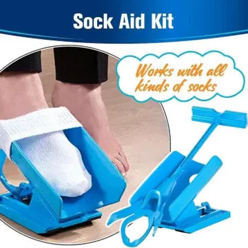 Compression Sock Aid Kit | Ergonomic, Portable Design for Limited Mobility & Easy Sock Dressing