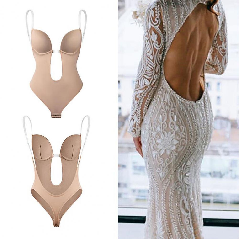 Backless Shapewear Body Shaper β Invisible Support for Strapless Dresses