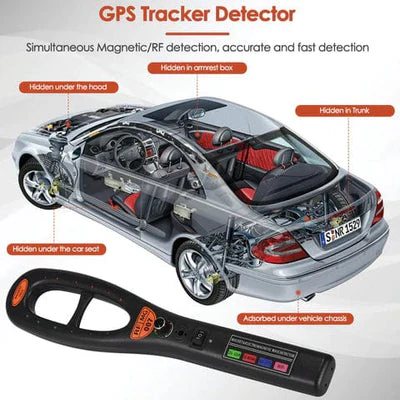 GPS Tracker Detector | High-Sensitivity RF Signal Detection with Free Tube for Privacy Protection at Home, Office & Travel