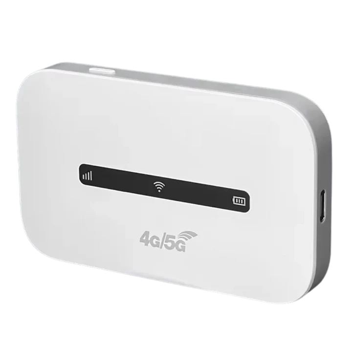 Portable 4G LTE Wi-Fi Hotspot | Connects Up to 10 Devices, Rechargeable Battery & Ideal for Travel and Remote Work