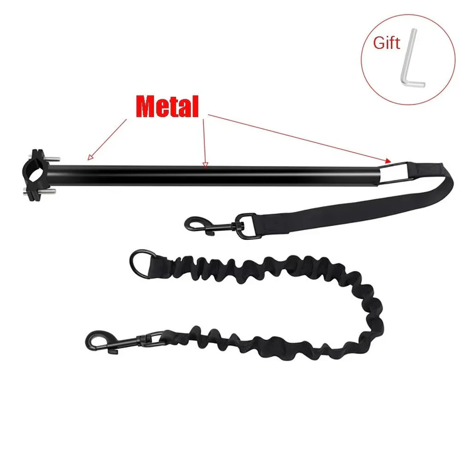 Bike Dog Tow Leash | Hands-Free, Quick Release & Safe for Medium to Large Dogs While Biking