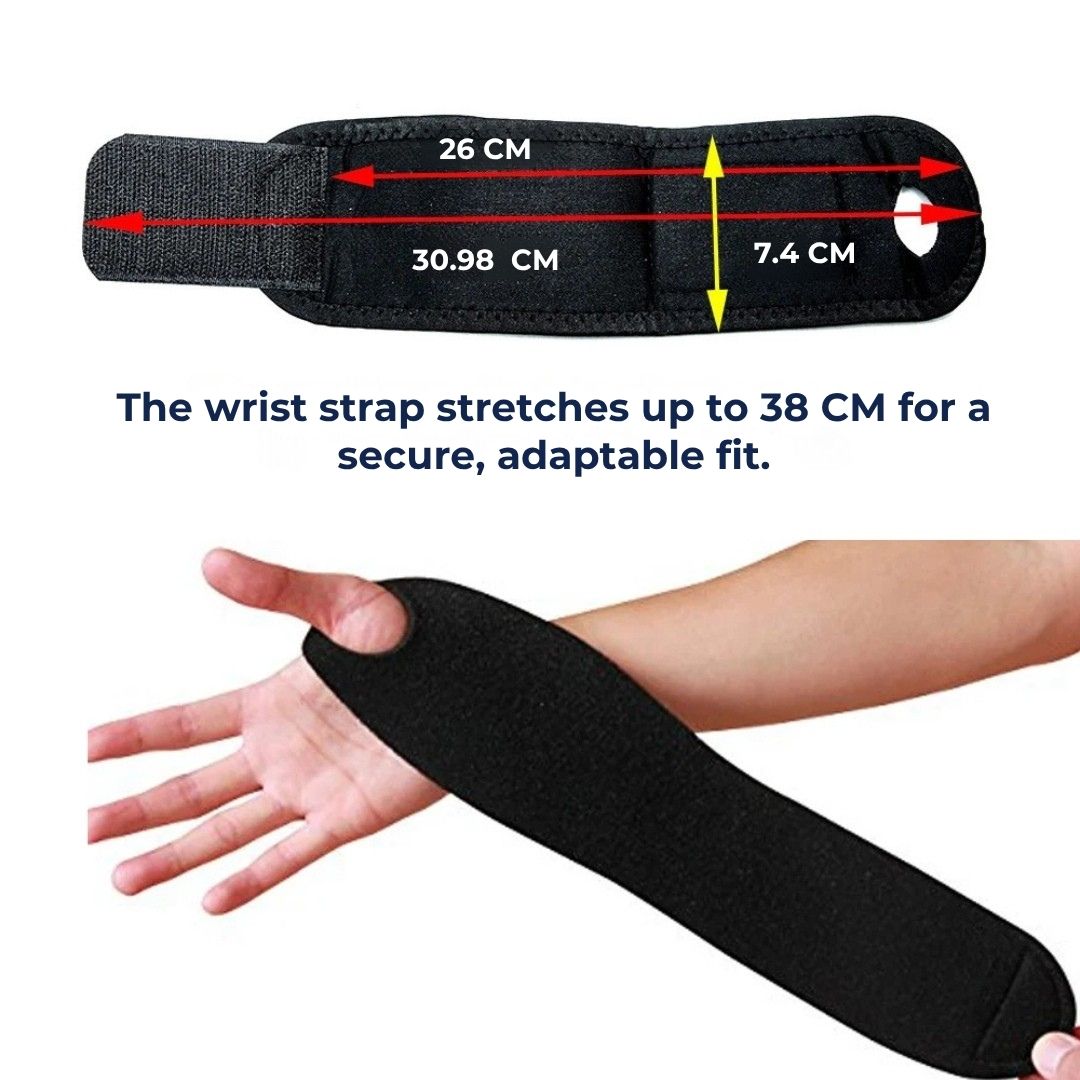 Orthopedic Wrist Brace | Adjustable Fit for Pain Relief & Stability in Injuries, Arthritis, and Carpal Tunnel