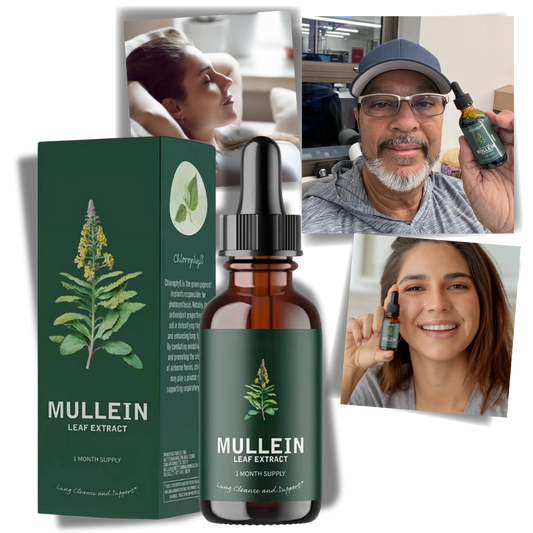 Gluten-Free Mullein Herbal Supplement for Lung Health Support & Respiratory Wellness