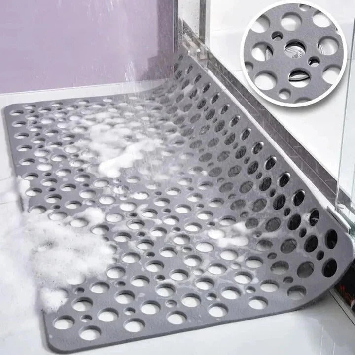Non-Slip Shower Mat | Textured Surface with Suction Base for Safe Use in Showers, Bathtubs & Bathroom Floors