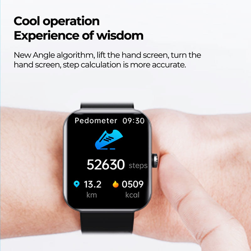 Non Invasive Blood Glucose Meter Smartwatch | 24/7 Health Monitoring & Motion Insights for Active Lifestyles