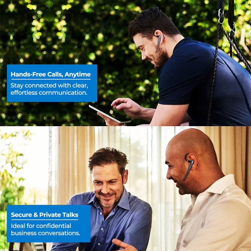 Bluetooth 5.1 Dual Wireless Headset | Noise-Canceling, Comfortable & Ideal for Music and Calls