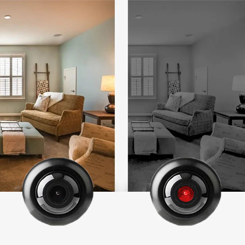 Mini Wireless Security Camera | 1080p HD, Motion Detection & Night Vision for Home and Office Monitoring