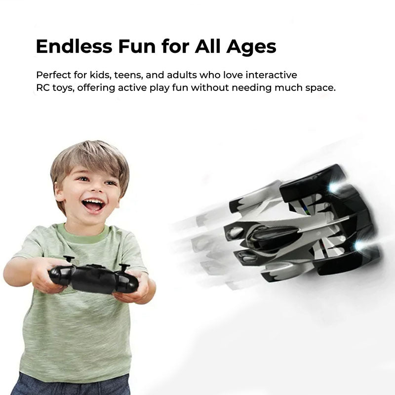 RC Wall Climbing Car Toy | Gravity-Defying, Suction Technology for Thrilling Stunts and Action Play