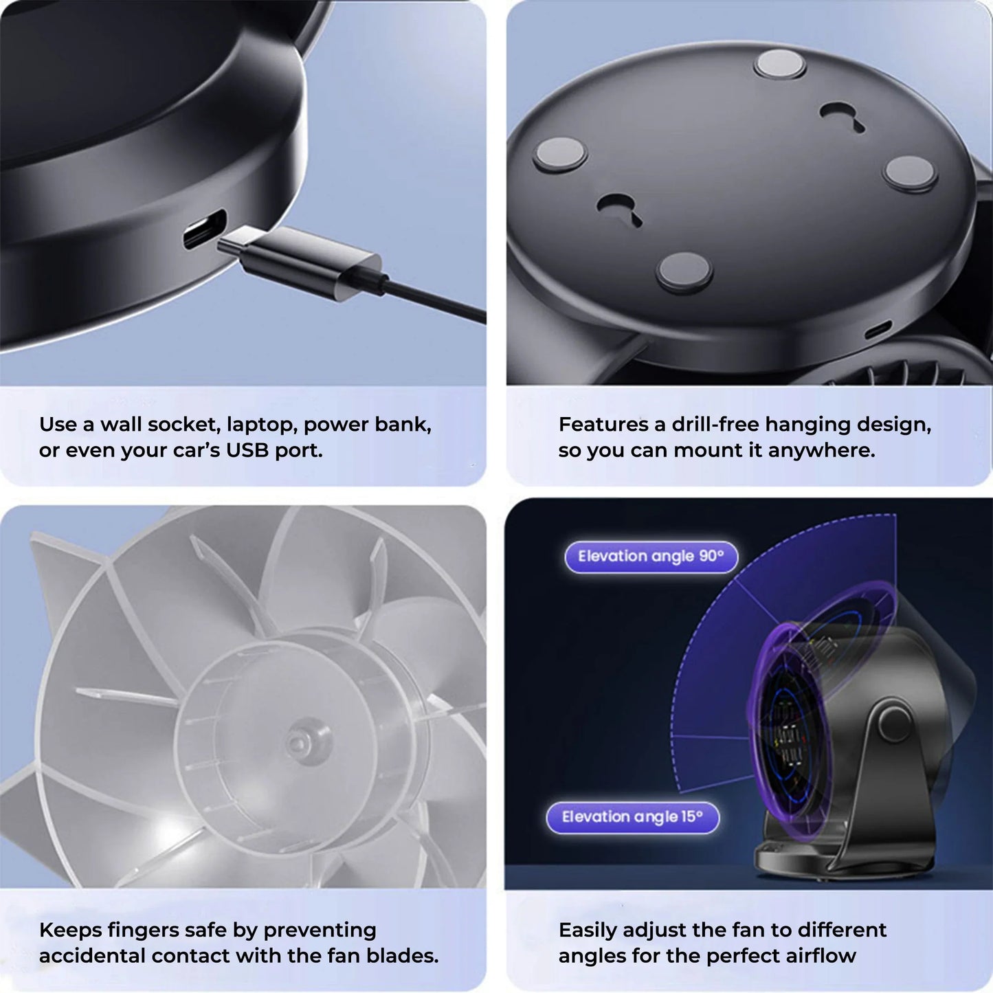 Turbo Cool Air Conditioner | Ultra-Powerful, Whisper-Quiet & Compact for Home, Office & Car Use