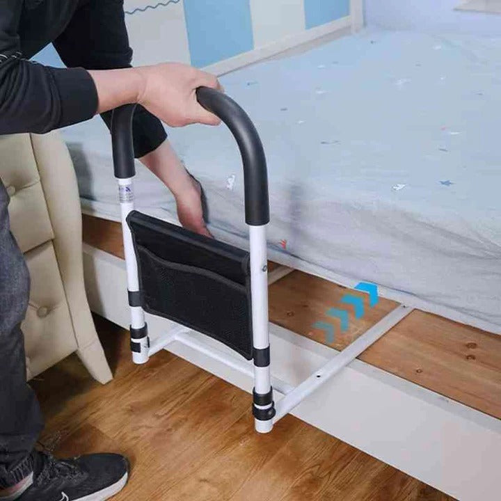 Bed Side Rails for Elderly | Adjustable, Non-Slip Support for Safe Bed Access and Fall Prevention