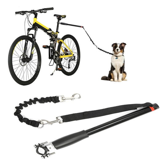 Bike Dog Tow Leash | Hands-Free, Quick Release & Safe for Medium to Large Dogs While Biking
