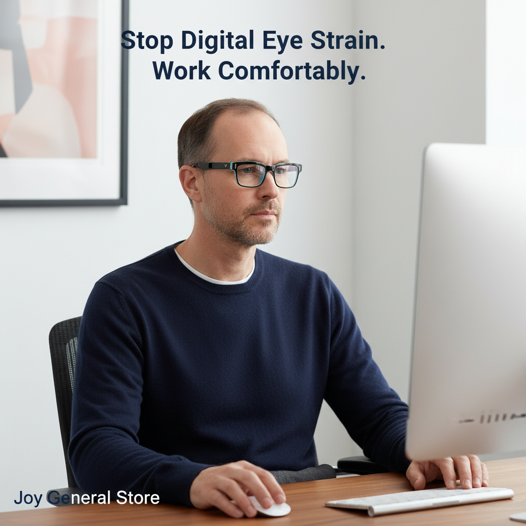 Clarity Blue Glasses - Blue Light Blocking Screen Glasses | With UV Protection - Reduces Eye Strain - Improves Sleep Quality - Relieves Eye Fatigue