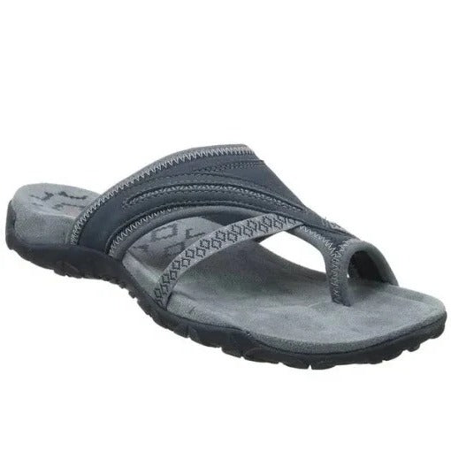 Women's Comfortable Cross Strap Flip Flops | Breathable, Cushioned Insole & Ideal for Daily Wear