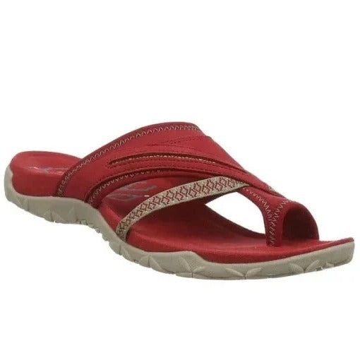 Women's Comfortable Cross Strap Flip Flops | Breathable, Cushioned Insole & Ideal for Daily Wear