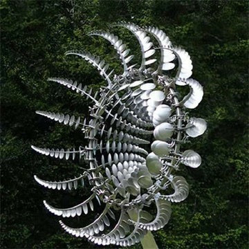 Anti-Rust Metal Windmill Spinner | Kinetic Motion for Outdoor Gardens, Patios & Balconies