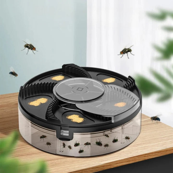 Automatic Fly Catcher | Chemical-Free, Portable & Ideal for Indoor and Outdoor Use